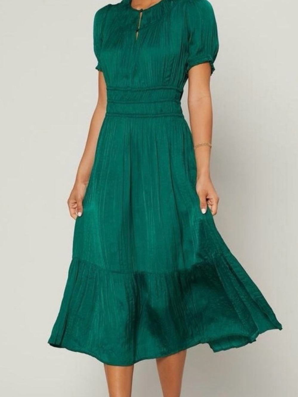 Current Air Green Midi Dress